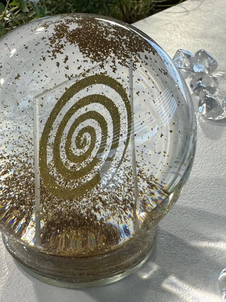 Bioenergicka spirala v kouli