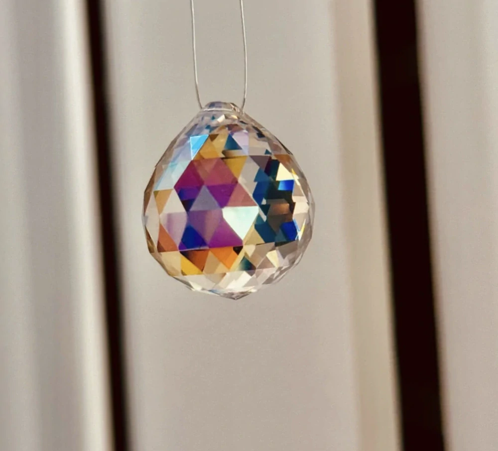 Feng shui kulička extra broušená duhová
