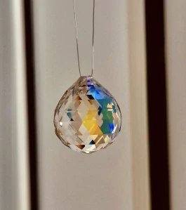 Feng shui kulička extra broušená duhová