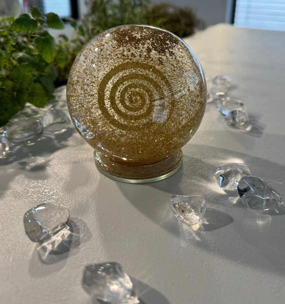 Bioenergicka spirala v kouli