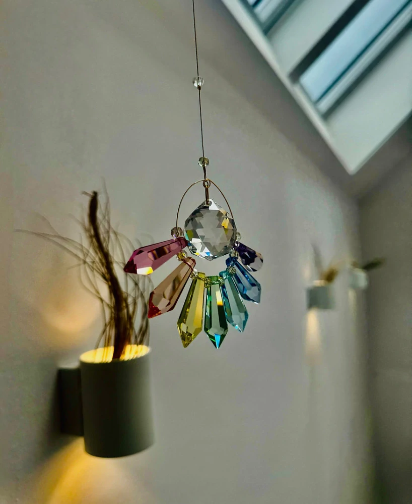 Zářící feng shui koule