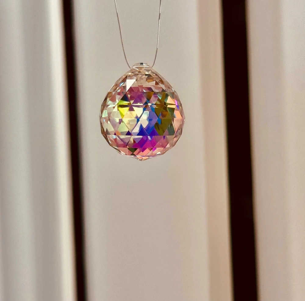 Feng shui kulička extra broušená duhová